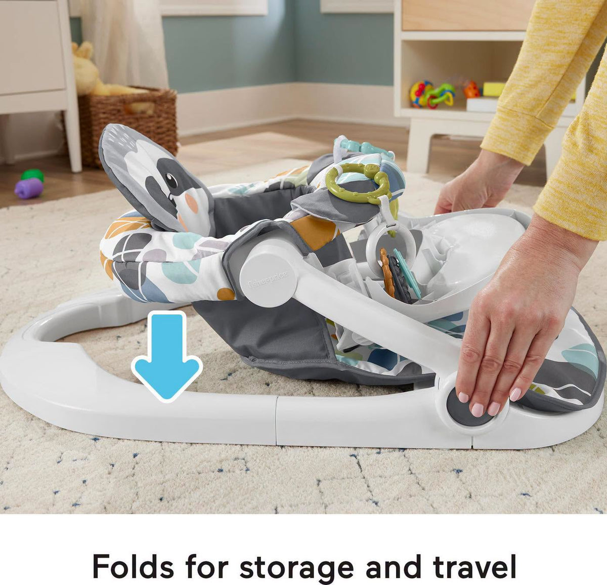 Silla de posicionamiento Fisher Price con bandeja!!!