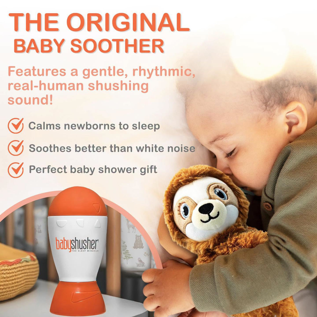 Dispositivo relajante para bebés BabyShusher!!!