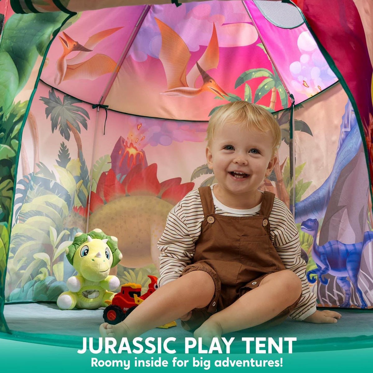 Tienda de campaña para niños dinosaurios!!