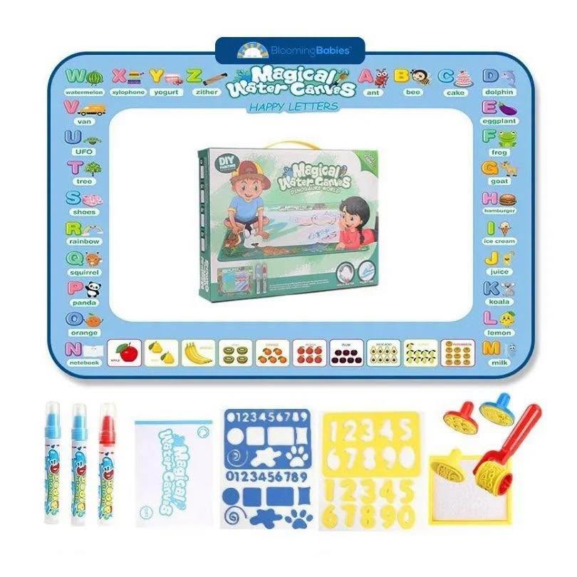 Tapete de dibujo que usa marcadores que se rellenan con agua!!