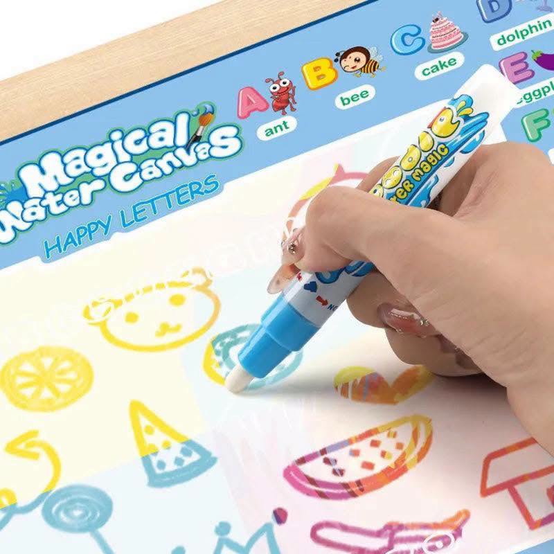 Tapete de dibujo que usa marcadores que se rellenan con agua!!