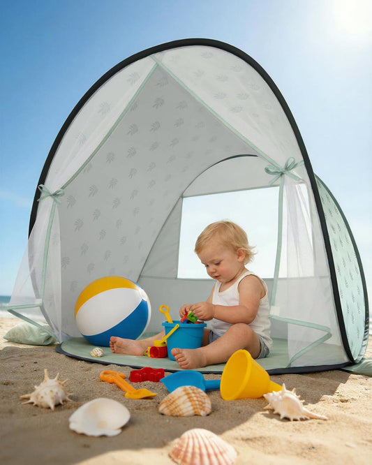 Tienda de campaña con protección solar para bebés!!