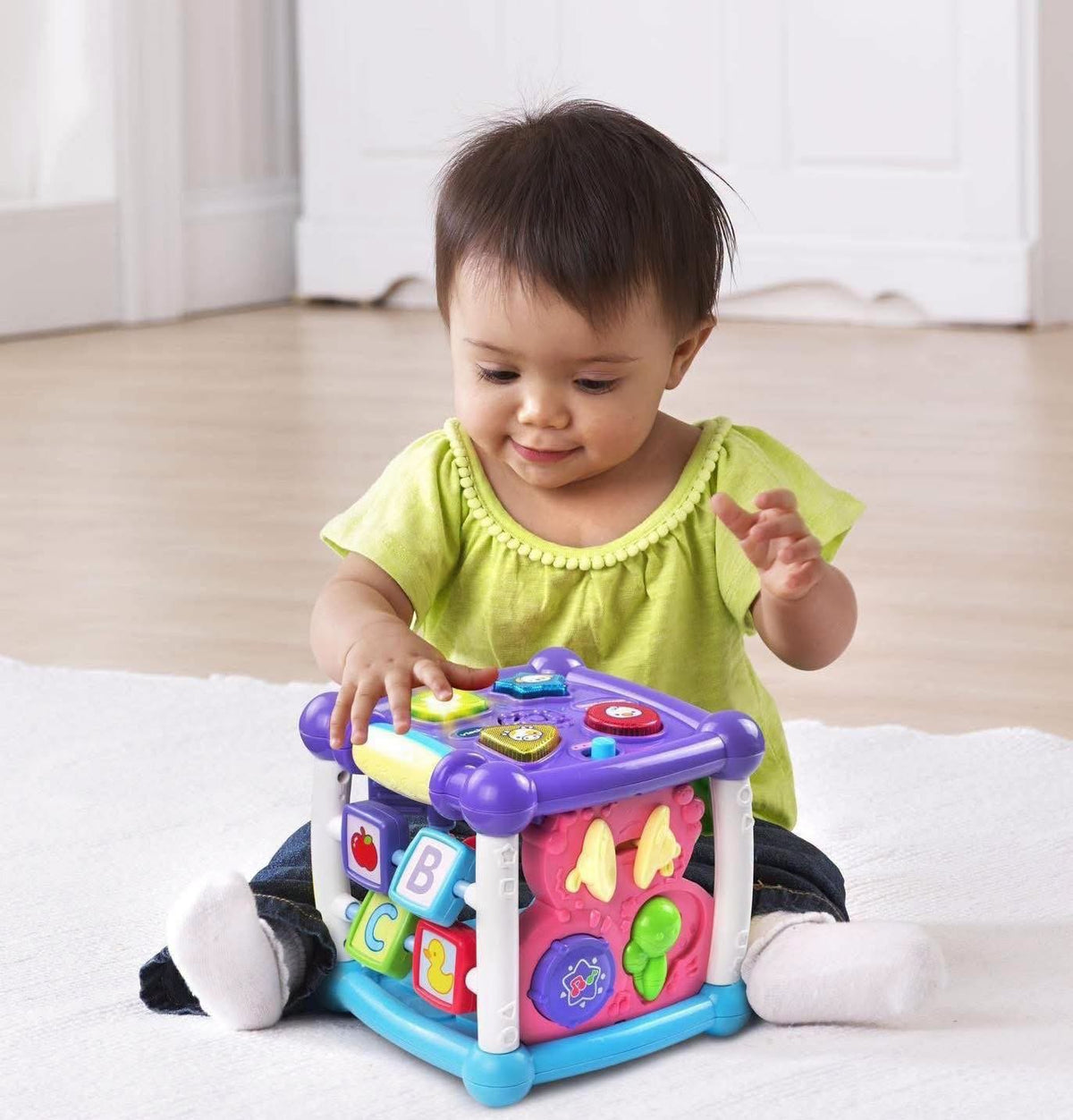 Cubo interactivo Vtech 6-36 meses!!