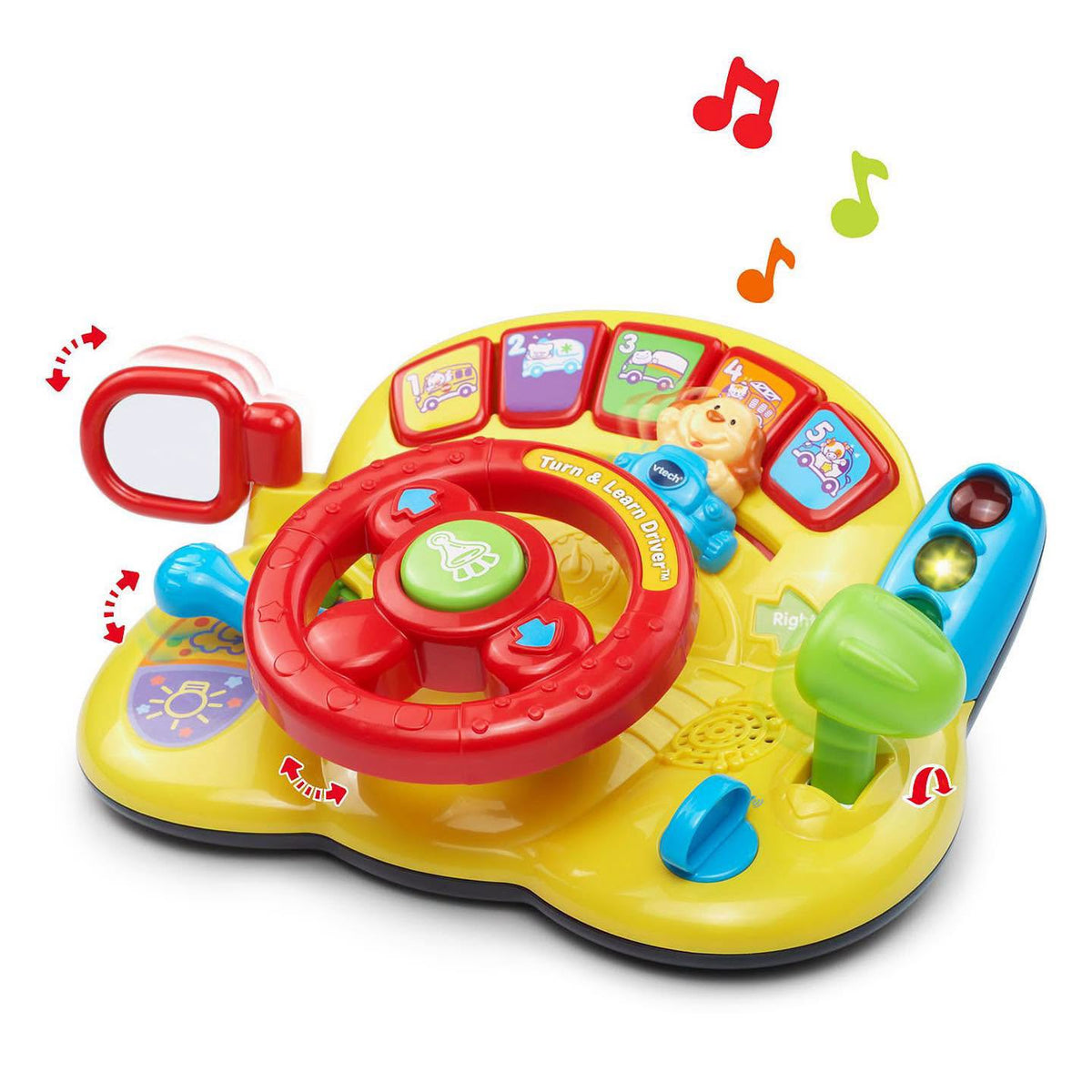 Volante con luz y sonidos Vtech para 6-36 meses