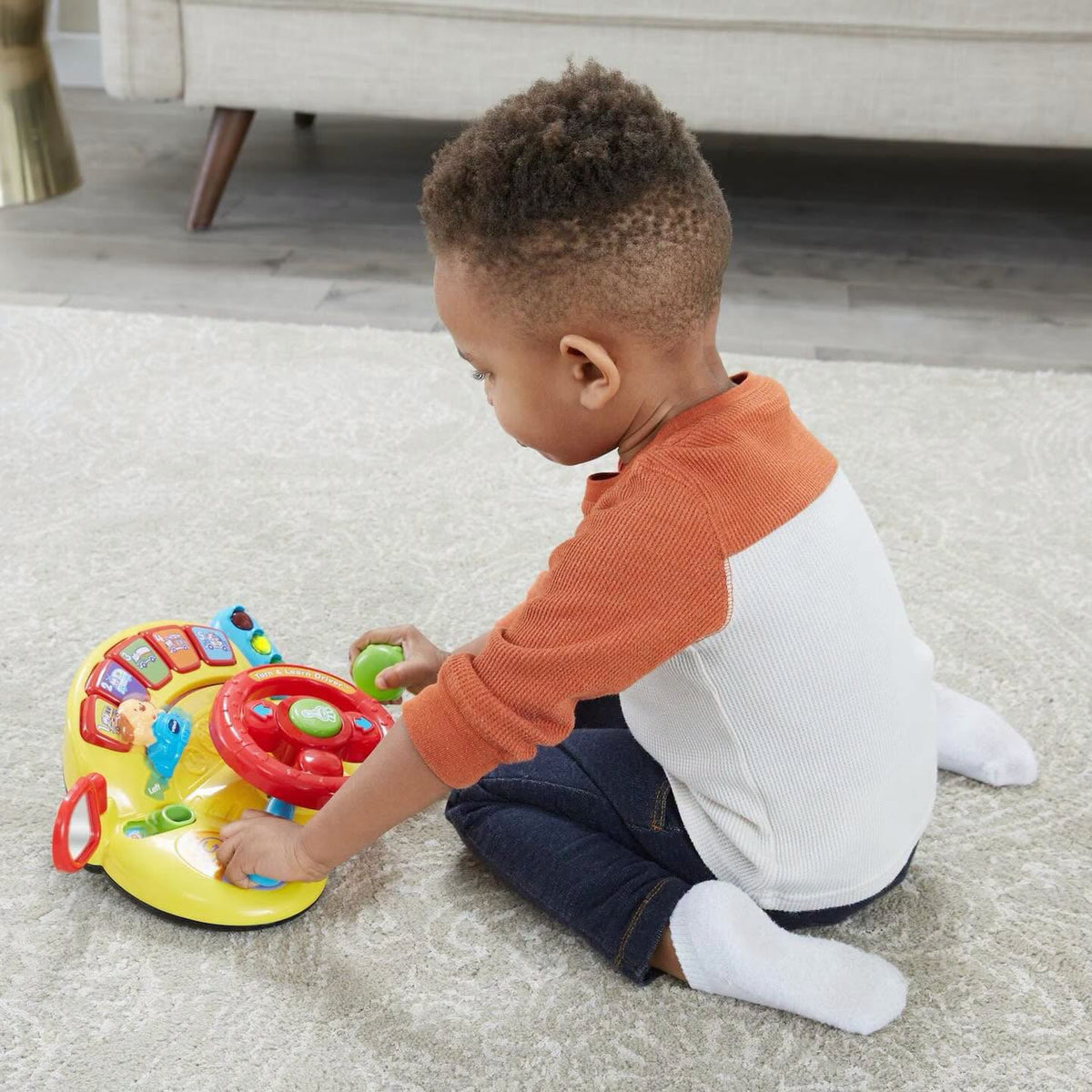 Volante con luz y sonidos Vtech para 6-36 meses