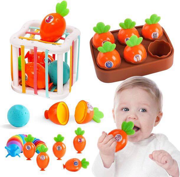 Set de estimulación 3 en 1 para 12+ meses